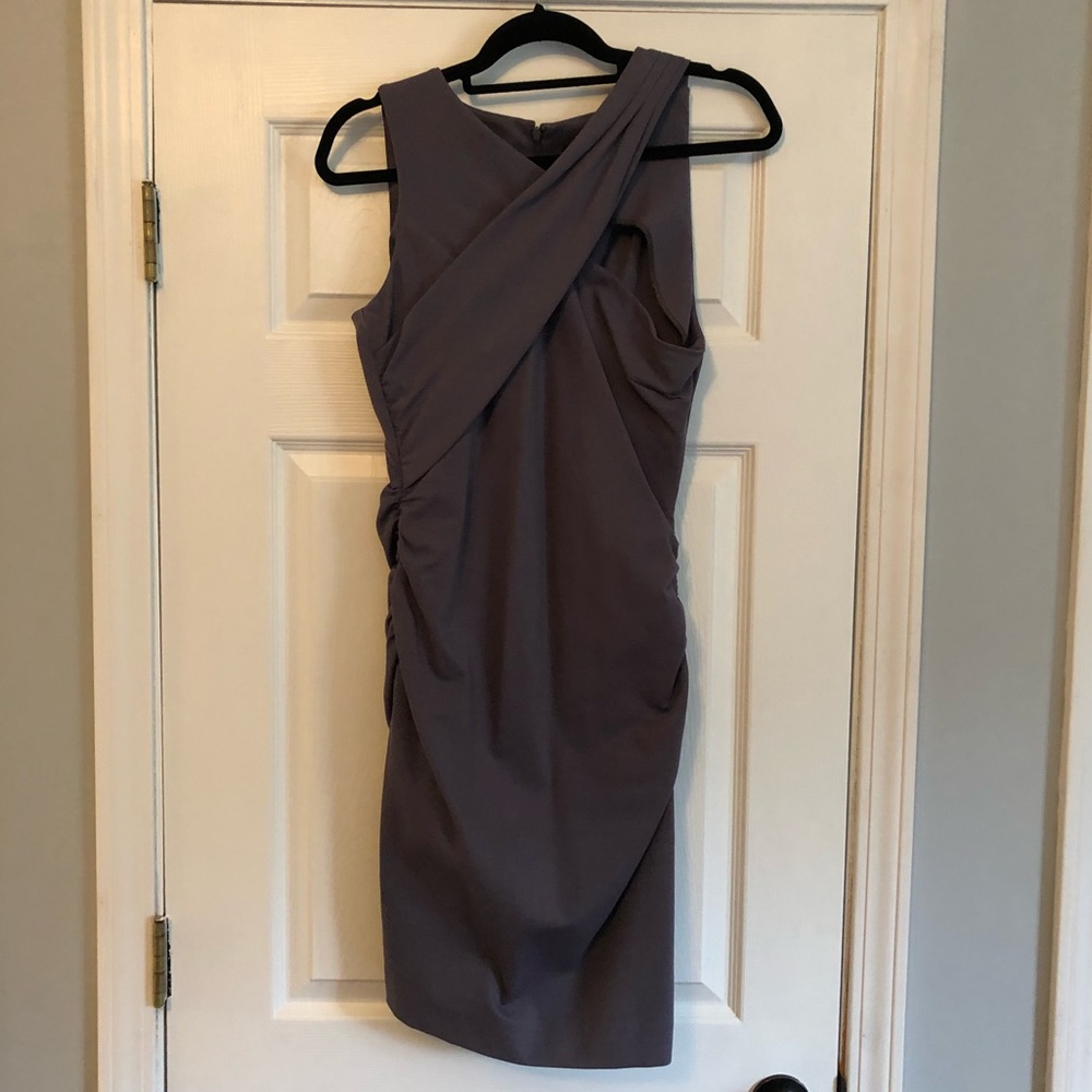 Banana Republic Gray Bodycon Size 8 Dress